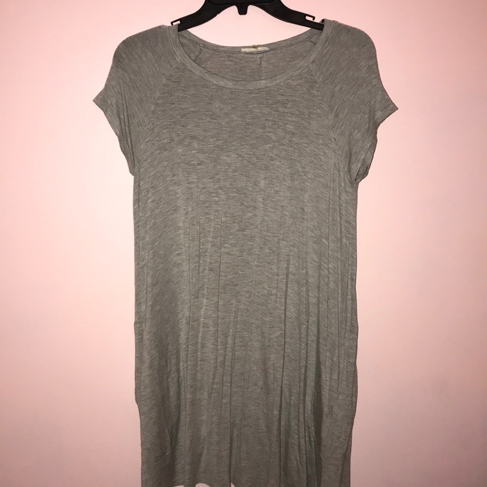 Grey t shirt dress